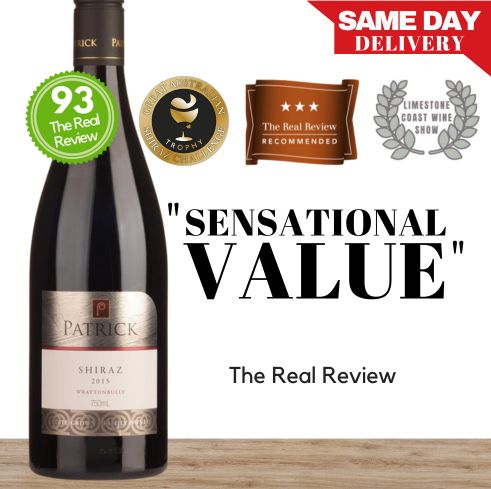 Patrick of Coonawarra Estate Shiraz 2015 ~ Coonawarra, South Australia