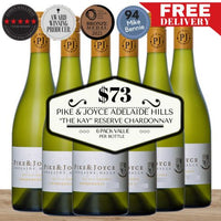 Pike & Joyce Adelaide Hills "The Kay" Reserve Chardonnay - Adelaide Hills, Australia 6 Pack Value