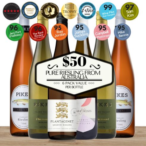 Pure Riesling from Australia – Premium 6 Pack