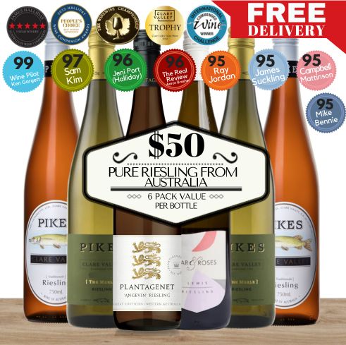 Pure Riesling from Australia – Premium 6 Pack