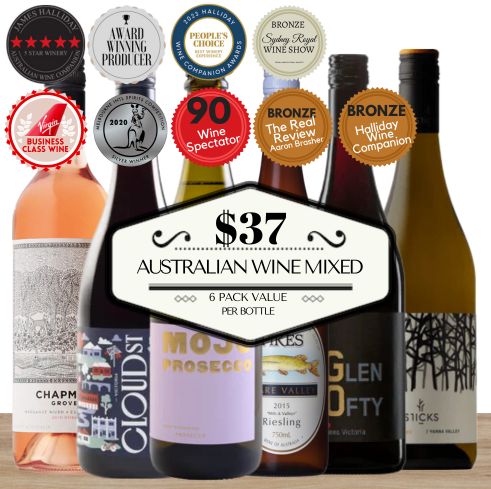 Australian Wine Mixed - 6 Pack Value