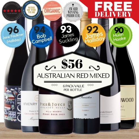 Australian Red Wine Mixed - 6 Pack Value