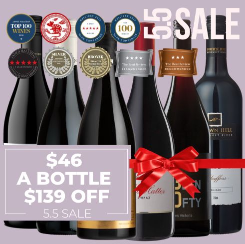 Australia’s Finest Signature Shiraz Mixed 6 Pack Value