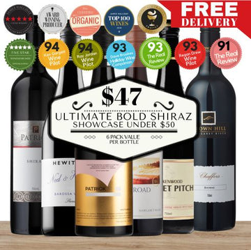 Ultimate Bold Shiraz Showcase Under $50