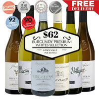 Burgundy Premium Whites  Selection 6 Pack Value