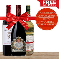 Dad's Favourites Wine & Whisky Gift Pack