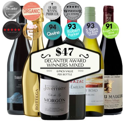 Decanter Award Winners Mixed - 6 Pack Value