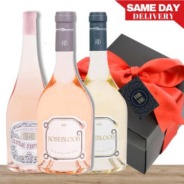 d'Estoublon Rosé Trio - Gift Box & Wrapped