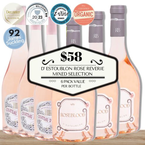 D'Estoublon Rosé Reverie Mixed Selection - 6 Pack Value