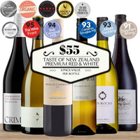 Taste of New Zealand: Premium Red & White Wine Collection