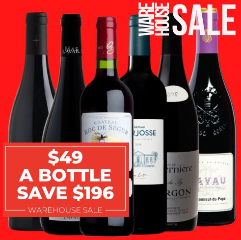 Premium French Wine Mixed - 6 Pack Value