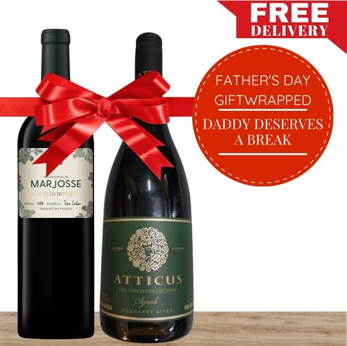 Daddy Deserves a Break Wine Gift Pack