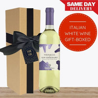 Italian White Wine Gift Box & Wrapped