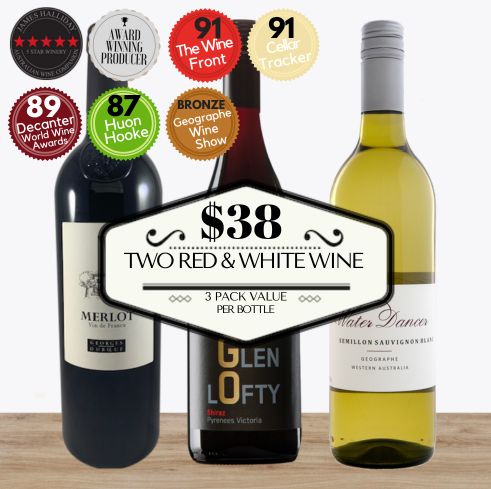 Two Red & White Wine 3 Pack Value