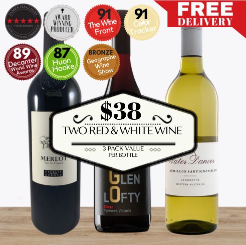 Two Red & White Wine 3 Pack Value