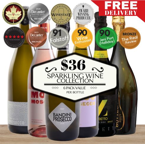 Sparkling Wine Collection 6 Pack Value