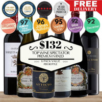 Top Wine Spectator Premium Mixed Pack - 6 Pack Value