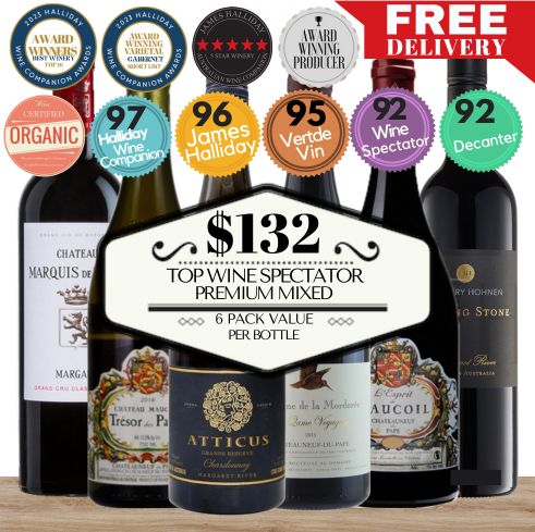 Top Wine Spectator Premium Mixed Pack - 6 Pack Value