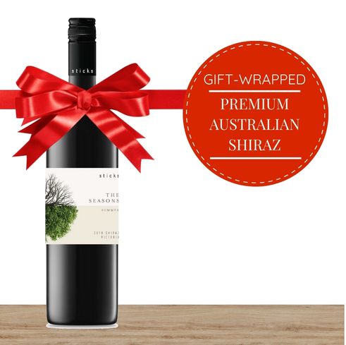 Premium Australia Shiraz Gift-Wrapped
