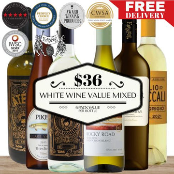 White Wine Value Mixed - 6 Pack Value