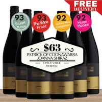Patrick of Coonawarra Joanna Shiraz 2017 ~ Coonawarra ~ South Australia - 6 Pack Value