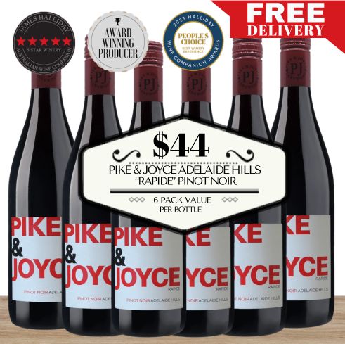 Pike & Joyce Adelaide Hills "Rapide" Pinot Noir - Adelaide Hills, Australia Value 6 Pack