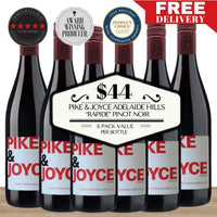 Pike & Joyce Adelaide Hills "Rapide" Pinot Noir - Adelaide Hills, Australia Value 6 Pack