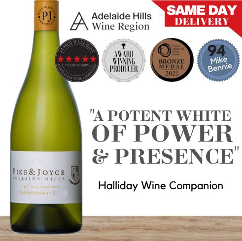 Pike & Joyce Adelaide Hills "The Kay" Reserve Chardonnay - Adelaide Hills, Australia