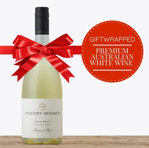 Premium Australian White Wine Gift-Wrapped
