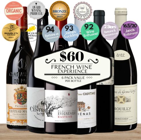 French Wine Experience – Curated 6 Pack