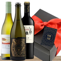 Premium Red White & Sparkling Wine Gift Box & Wrapped