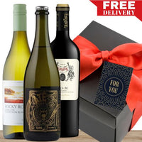Premium Red White & Sparkling Wine Gift Box & Wrapped