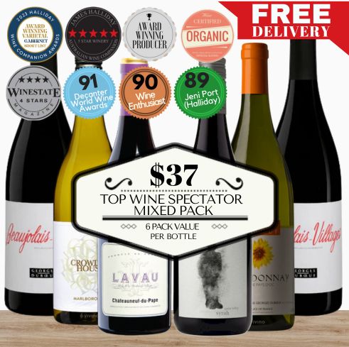 Top Wine Spectator Mixed Pack - 6 Pack Value