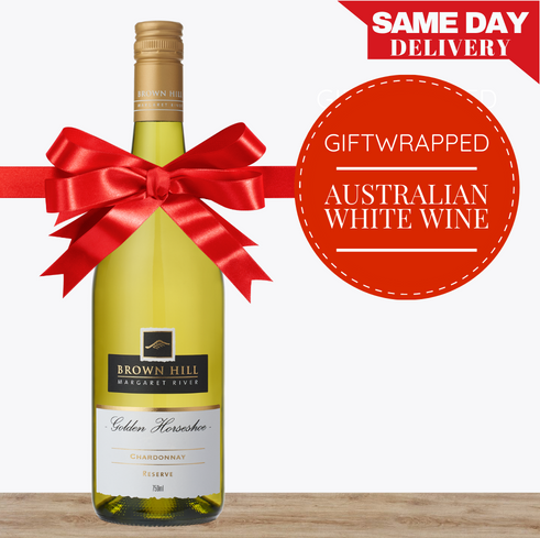 Australian Premium White Wine Gift-Wrapped