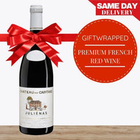 Premium French Red Wine Gift-Wrapped