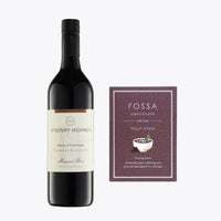 Premium Red Wine & Gourmet Chocolate - Gift Box & Wrapped