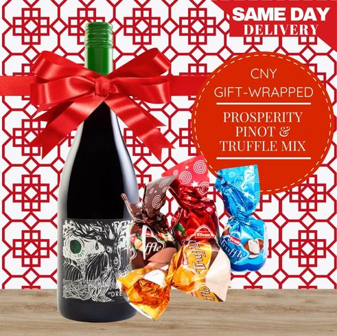 Prosperity Pinot & Truffle Gift-Wrapped