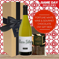 Fortune in White & Gourmet Chocolate CNY Eco Gift Box