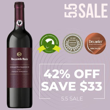 Rocca delle Macie Chianti Classico Famiglia Zingarelli 2022 - Tuscany, Italy