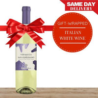 Italian White Wine Gift-Wrapped