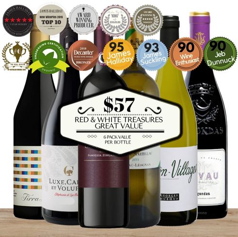 Red & White Treasures for Great Value – 6 Pack