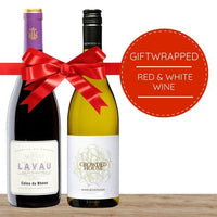 Red & White Wine Gift-Wrapped