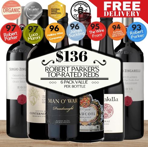 Robert Parker’s Top-Rated Reds