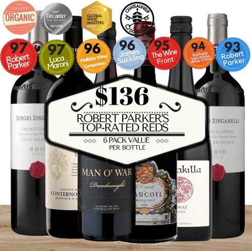 Robert Parker’s Top-Rated Reds