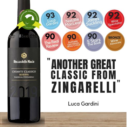 Rocca delle Macie Chianti Classico Riserva Famiglia Zingarelli - Tuscany, Italy