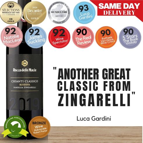 Rocca delle Macie Chianti Classico Riserva Famiglia Zingarelli - Tuscany, Italy