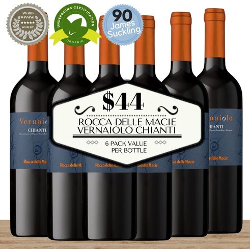 Rocca delle Macie Vernaiolo Chianti 2023 - Tuscany, Italy 6 Pack