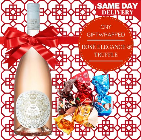 Rosé Elegance & Truffle Treasures Chinese New Year Edition Gift-Wrapped