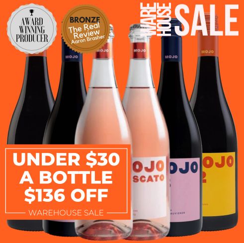 Mojo Wine  Australia Mixed ~ 6 Pack Value