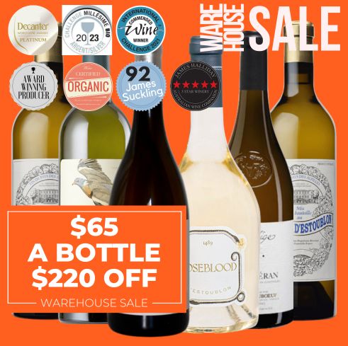French White Wine Treasures - 6 Pack Value